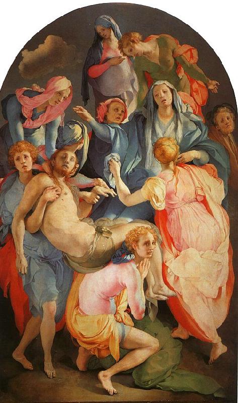 Jacopo Pontormo Deposition 02 France oil painting art